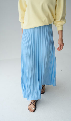 Ilgas pilsuotas sijonas - long skirt