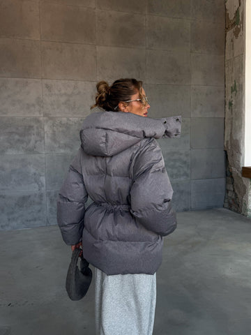Šilta žieminė striukė su eko pūku - puffer jackets in eco down