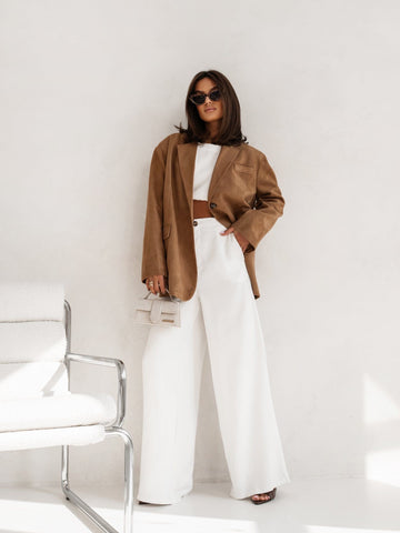 Premium quality verstos odos švarkas moterims - premium quality suede jacket for women