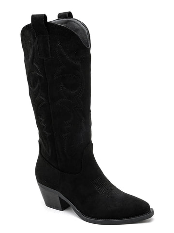 NAUJIENA! Juodi Kaubojiški batai moterims - Black Cowboy boots