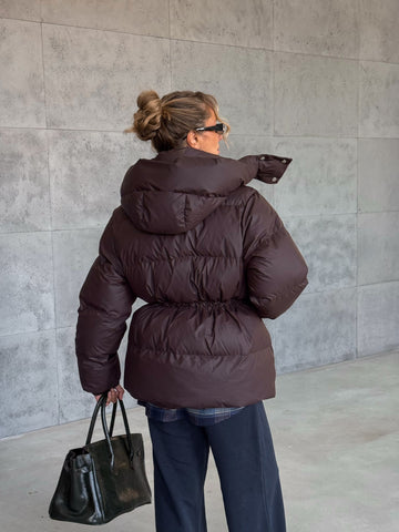 Šilta žieminė striukė su eko pūku - puffer jackets in eco down