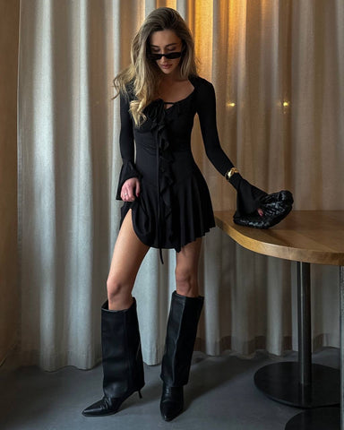 Juoda mini suknelė - black little dress