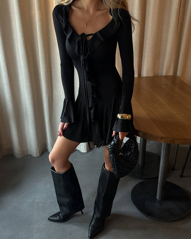 Juoda mini suknelė - black little dress
