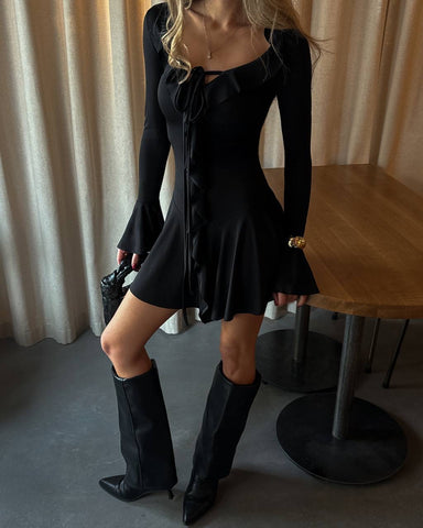 Juoda mini suknelė - black little dress