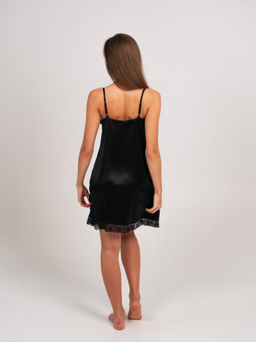 Natūralaus šilko miego naktinukai - silk nightdress for women