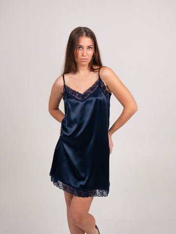 Natūralaus šilko miego naktinukai - silk nightdress for women