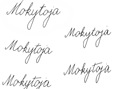 Organinės medvilnės džemperis "MOKYTOJA" “MOKYTOJAS”