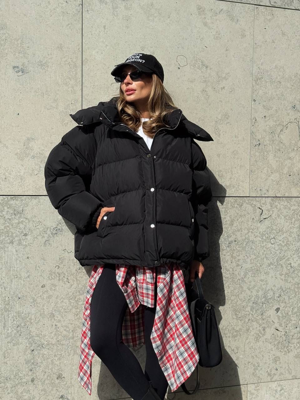 Šiltos žieminės striukės su eko pūku - puffer jackets in eco down - Jonyk