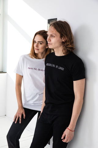 JAS UNISEX organinės medvilnės marškinėliai - Jonyk