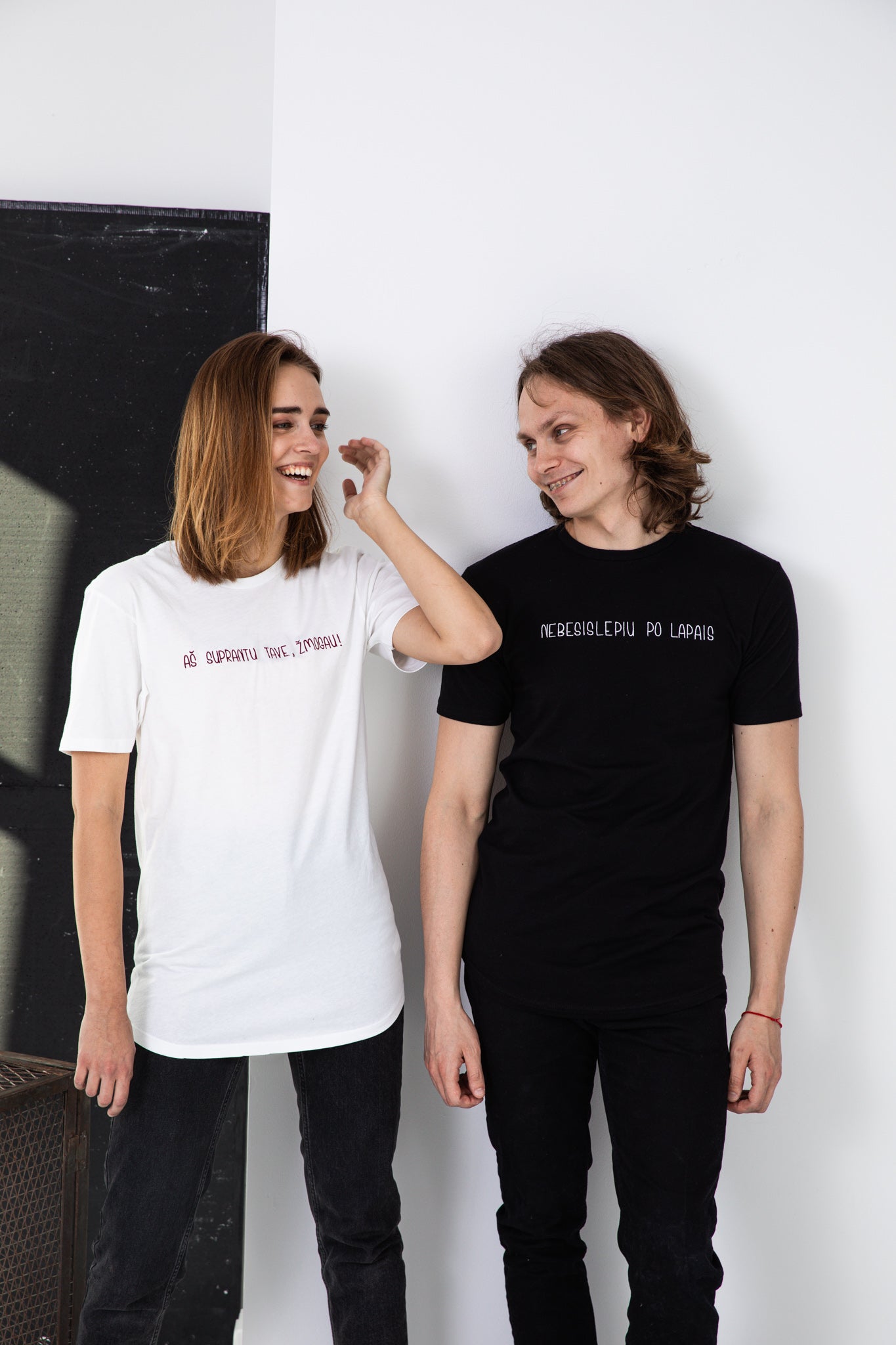 JAS UNISEX organinės medvilnės marškinėliai - Jonyk