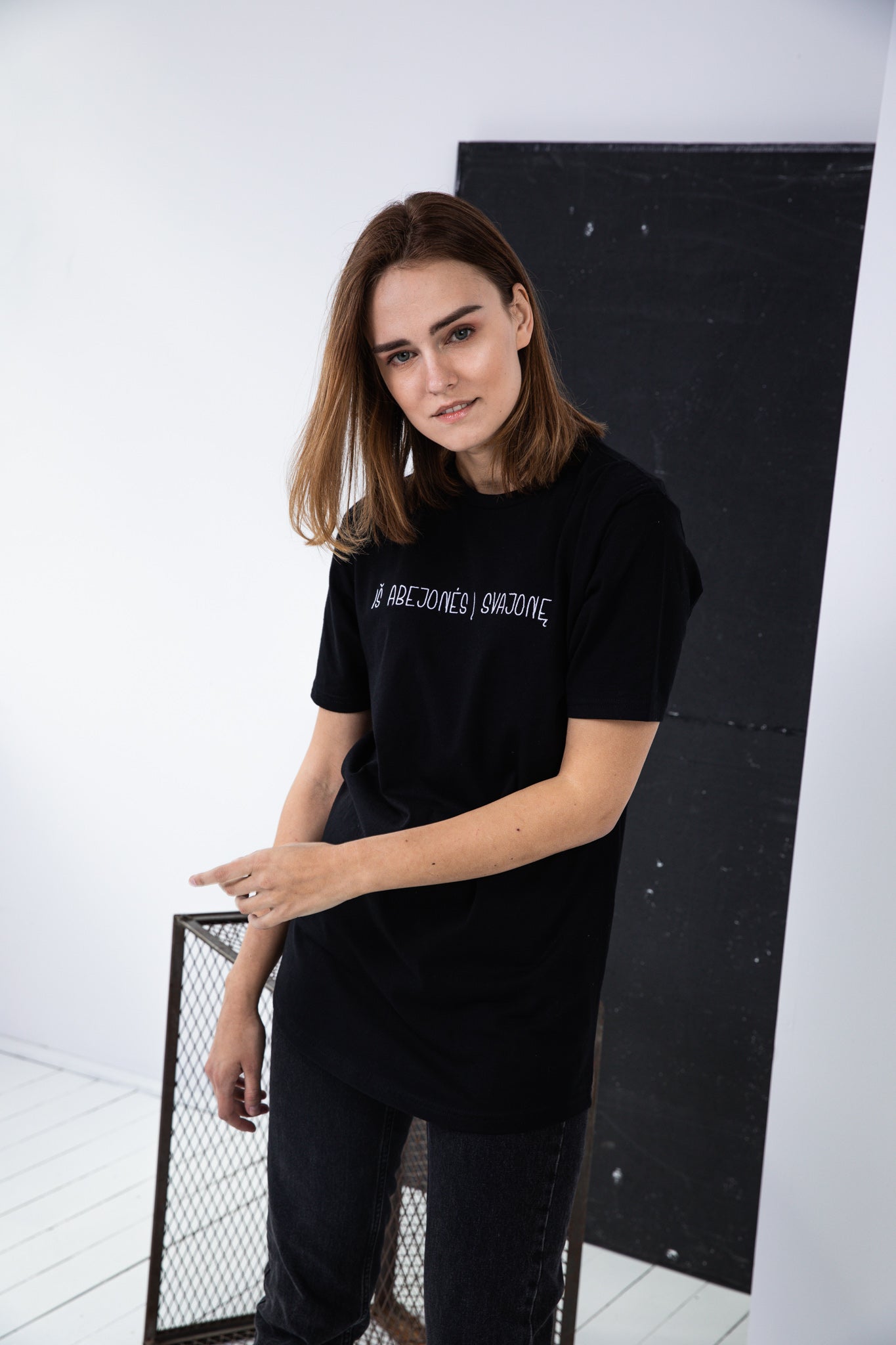 JAS UNISEX organinės medvilnės marškinėliai - Jonyk