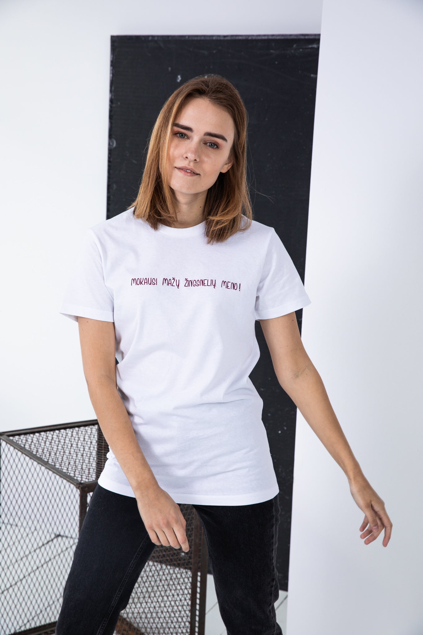 JAS UNISEX organinės medvilnės marškinėliai - Jonyk