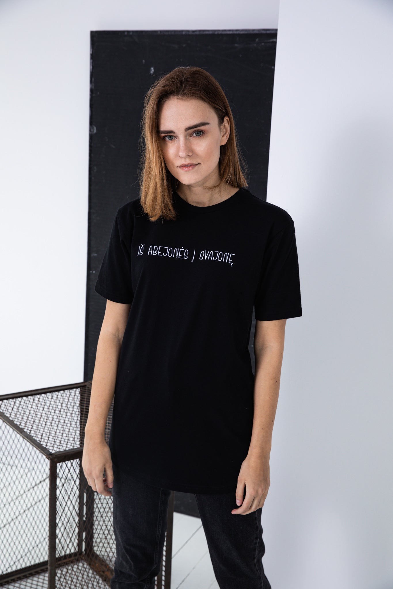 JAS UNISEX organinės medvilnės marškinėliai - Jonyk