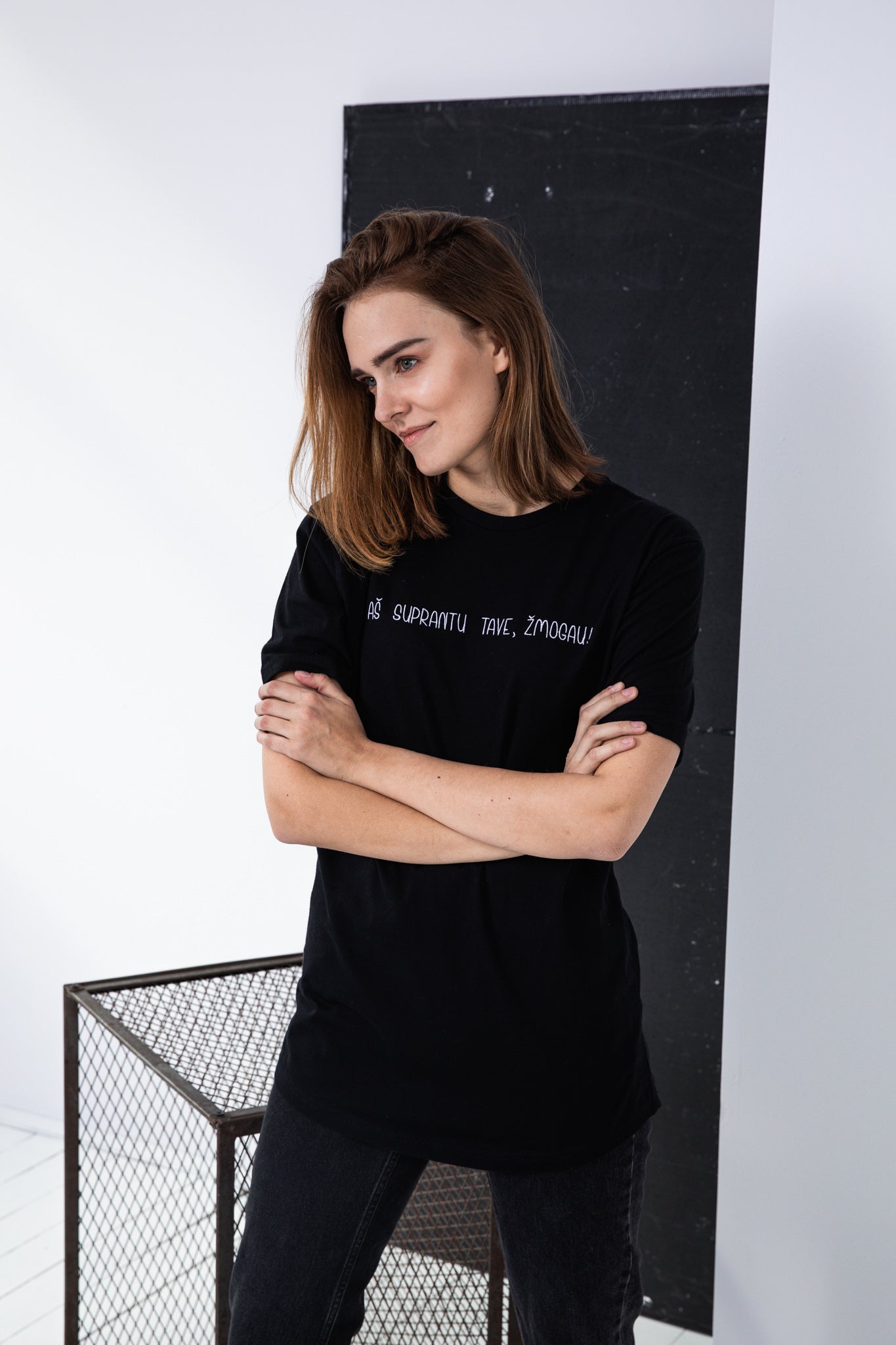 JAS UNISEX organinės medvilnės marškinėliai - Jonyk