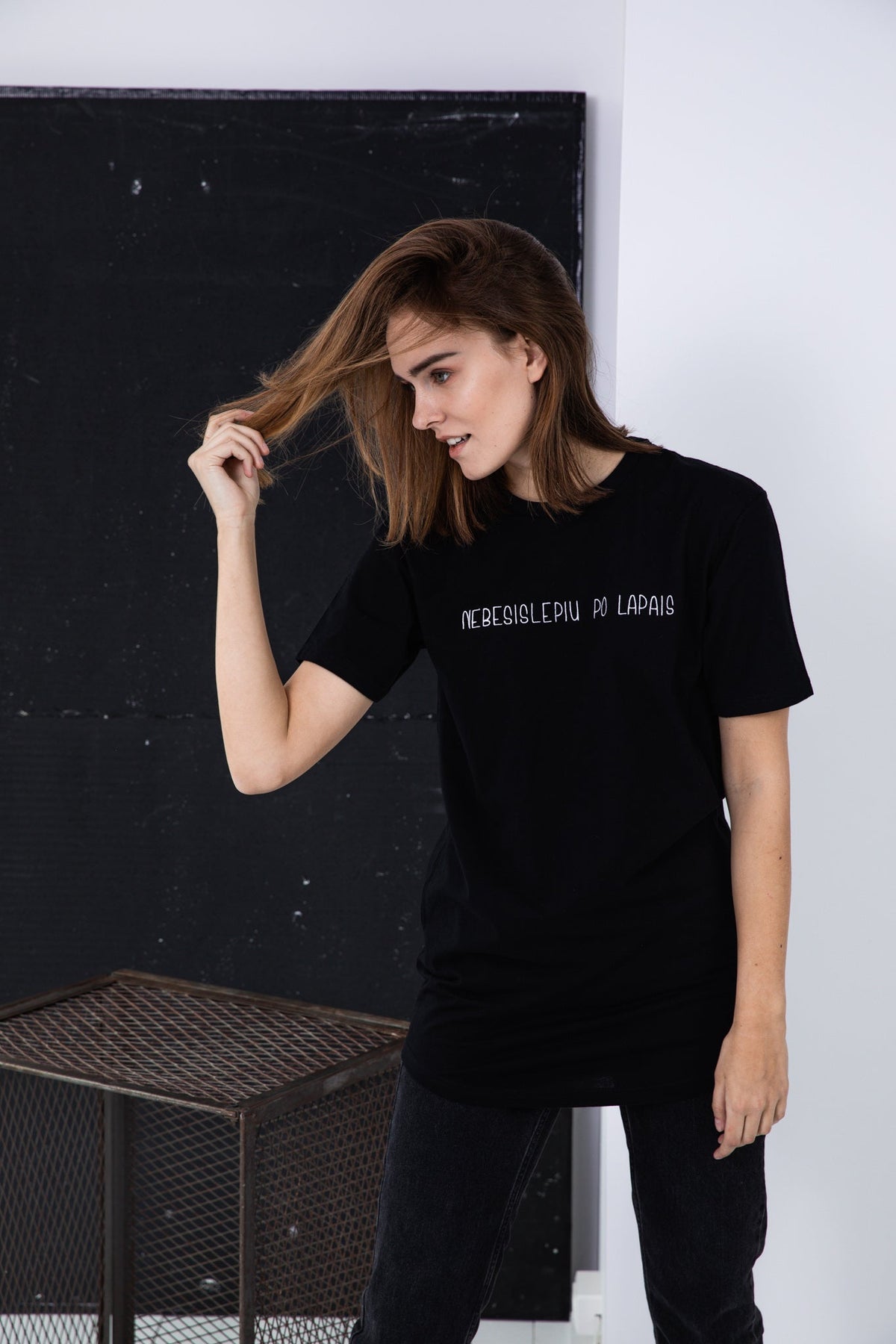 JAS UNISEX organinės medvilnės marškinėliai - Jonyk