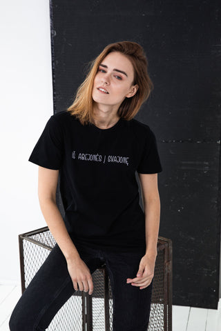 JAS UNISEX organinės medvilnės marškinėliai - Jonyk